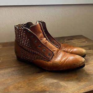 John Fluevog Leather Boots